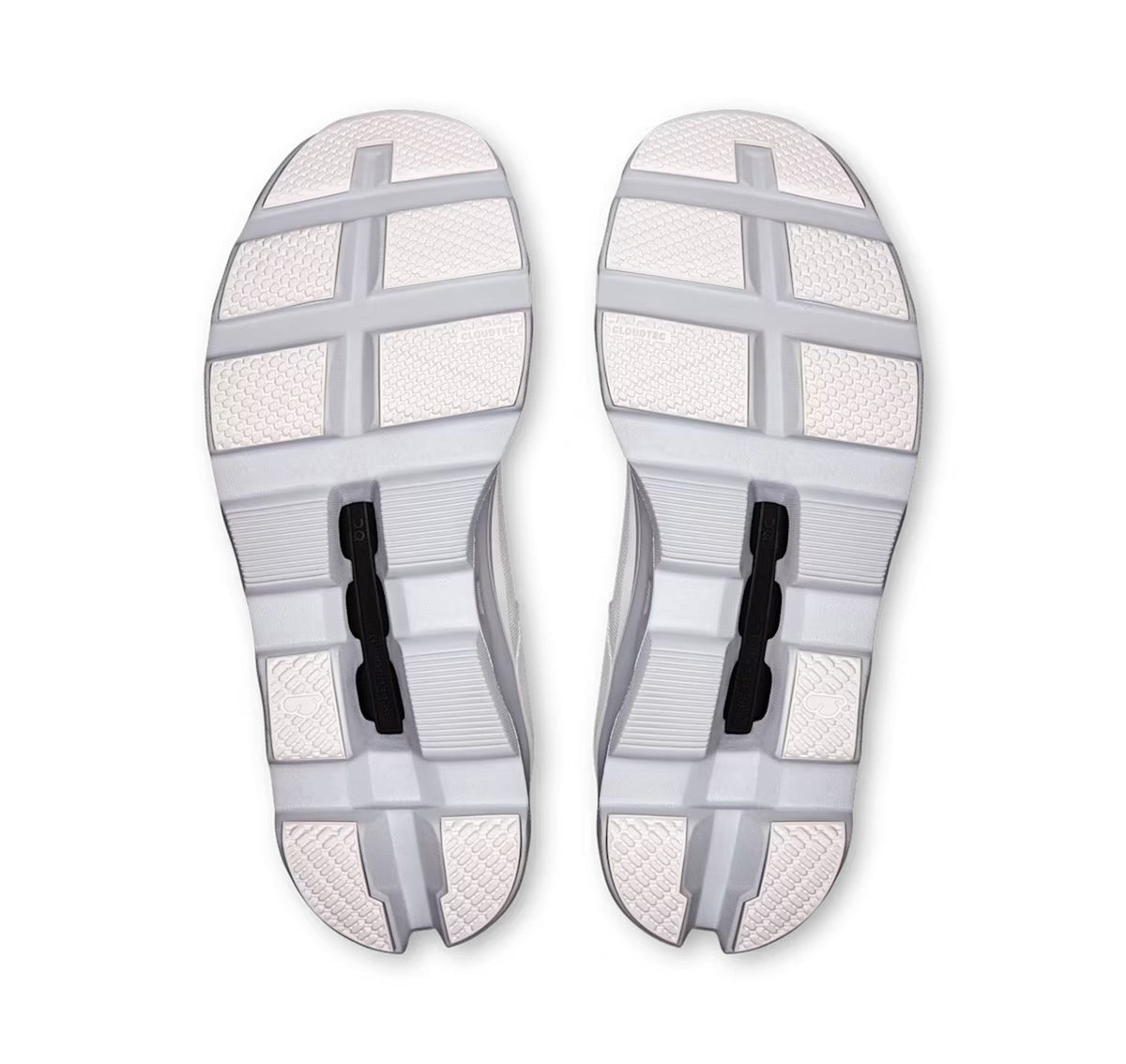 On Men's Cloudmonster White/Glacier Running Shoes